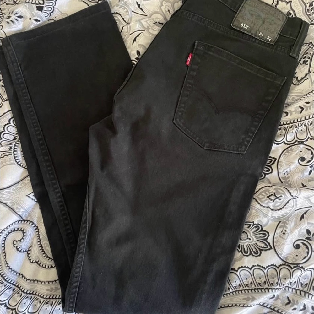 Men's Black 513 Levi’s Jeans 34 32